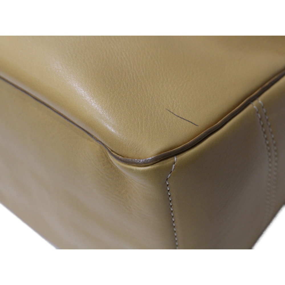 CELINE Boogie Bag Yellow Leather Handbag - Picture 5 of 7
